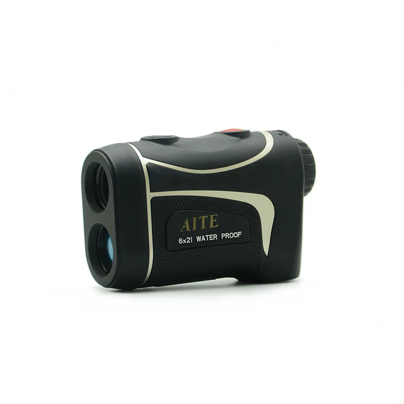 

Laser golf rangefinder with Jolt pinseeking slope golf range finder