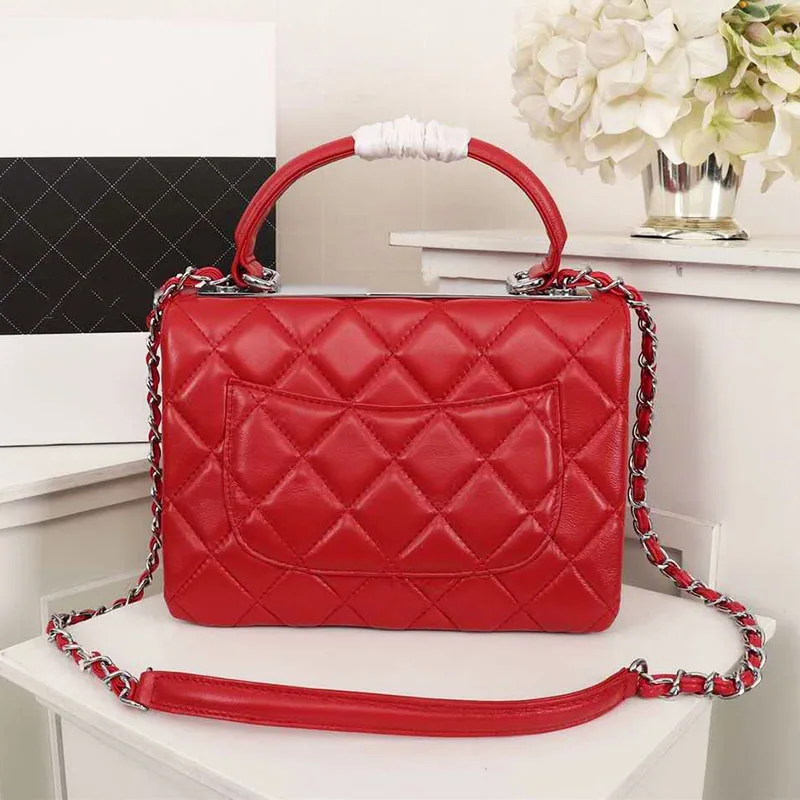 Hot Selling Handbag Tote Bags Fashion Design Ladies One Shoulder Bag For Women Classic Deluxe Real Leather Slant Purse Bag