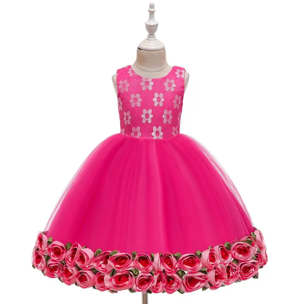 

Baby Girls Dresses New Year Infant Lace Children birthday Elegant Dress Kids Birthday Princess Party Dress For Girls Clothes