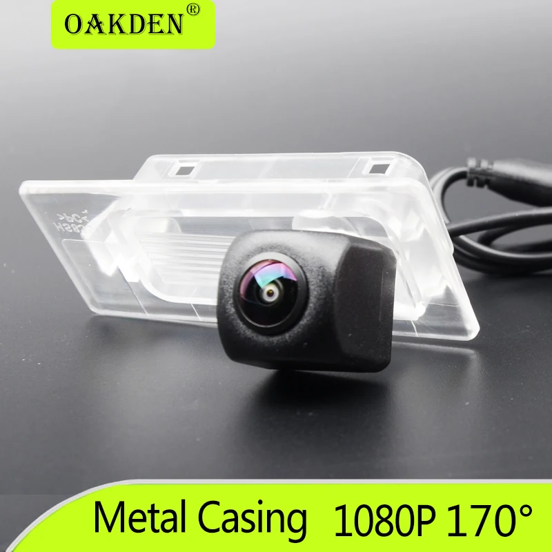 Металлический Чехол AHD 1080P 170 ° Автомобильная камера заднего вида резервное