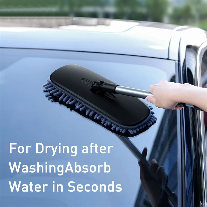 Швабра Baseus из микрофибры для деревянного пола тряпка мытья автомобиля щетки