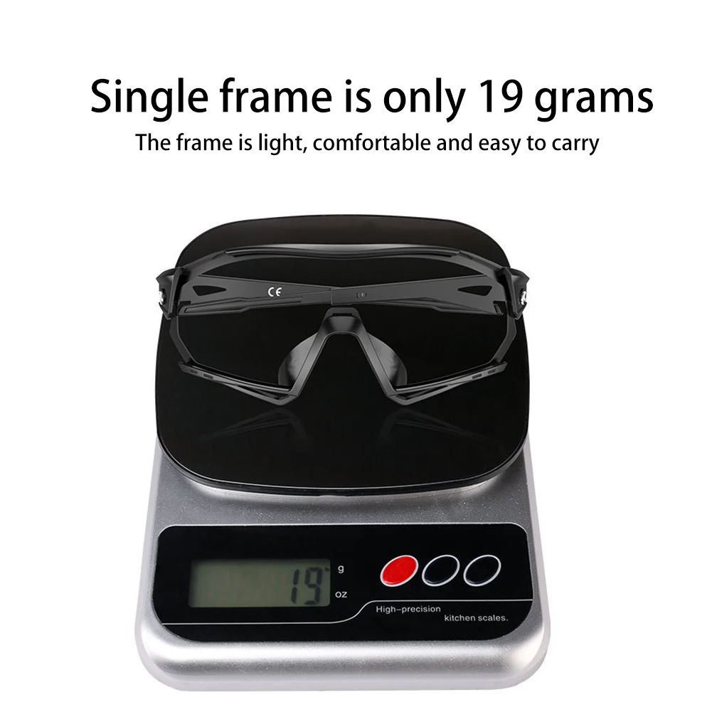 

Men's sunglasses Polarized 3/5 Lens Cycling Glasses Road Bike Cycling Eyewear Cycling Sunglasses MTB Mountain Bicycle Goggles