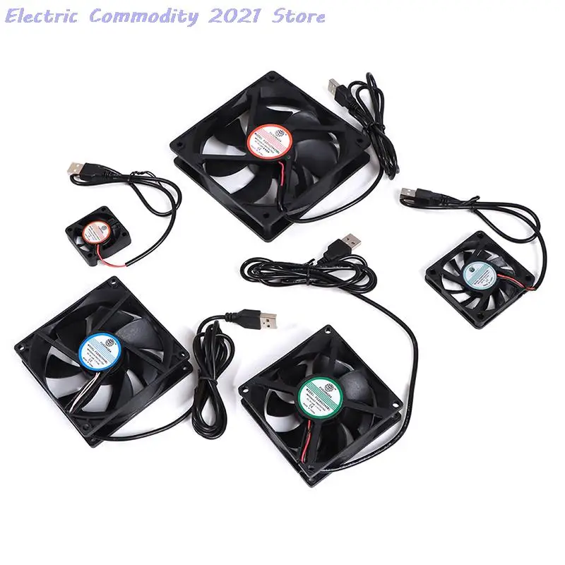 1 шт. чехол для процессора вентилятор охлаждения постоянного тока 5 в USB