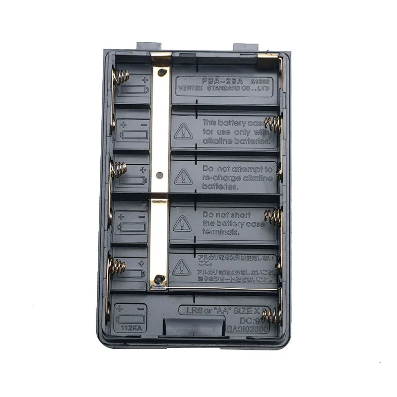 battery case shell pack for yaesuvertex standard radio vx 400 hx370 ft 60re vxa 300 vx 160 fba 25a free global shipping