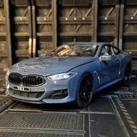124 bmw m8 alloy car model diecasts toy vehicles metal toy car model collection sound and light simulation childrens toy gift