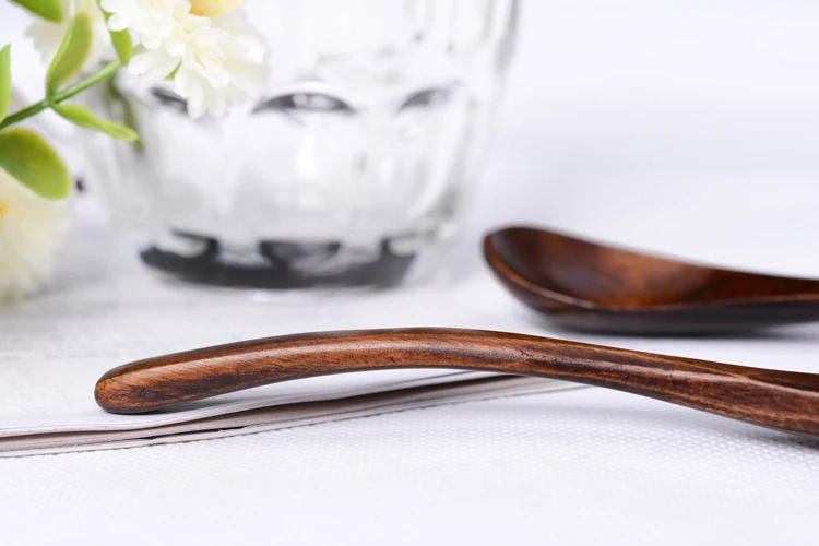 5 шт. деревянная ложка для специй десерт йогурт торт|Ложки| |