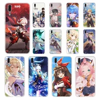 genshin impact characters soft silicone phone case for huawei p50 p40 p30 p20 pro lite e p samrt z 2019 2020 2021 cover