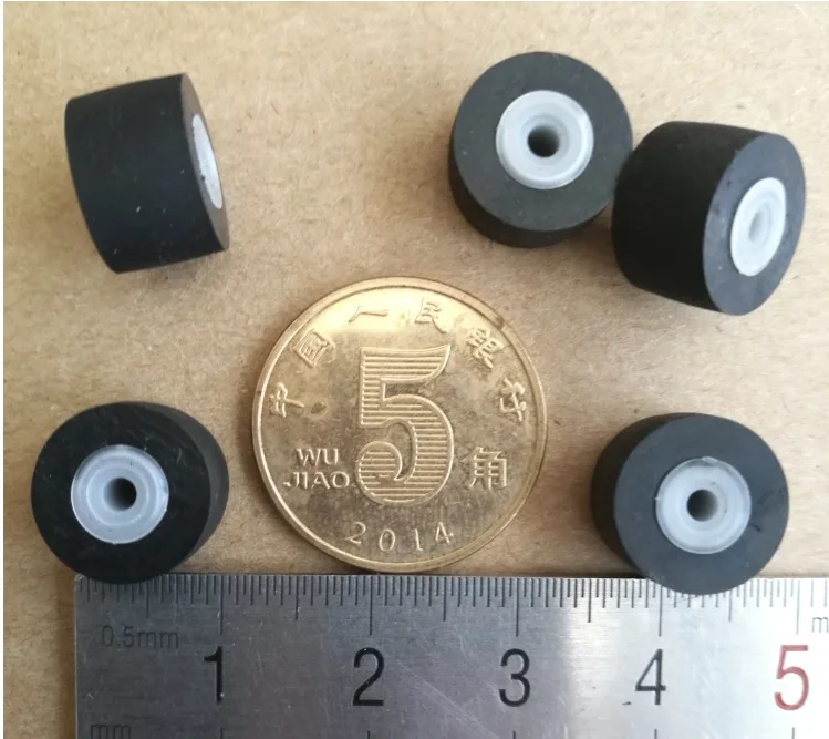 

5pcs/lot 11.5x8x2mm JVC Pressure Belt Wheel Card Seat Movement High-end Audio Pressure Belt Wheel