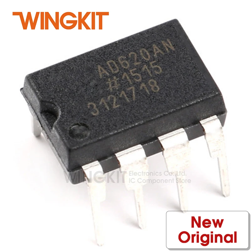 1 шт. AD620ANZ PDIP8 AD620AN AD620A AD620 PDIP-8 низкий дрейф низкая Мощность измерительное