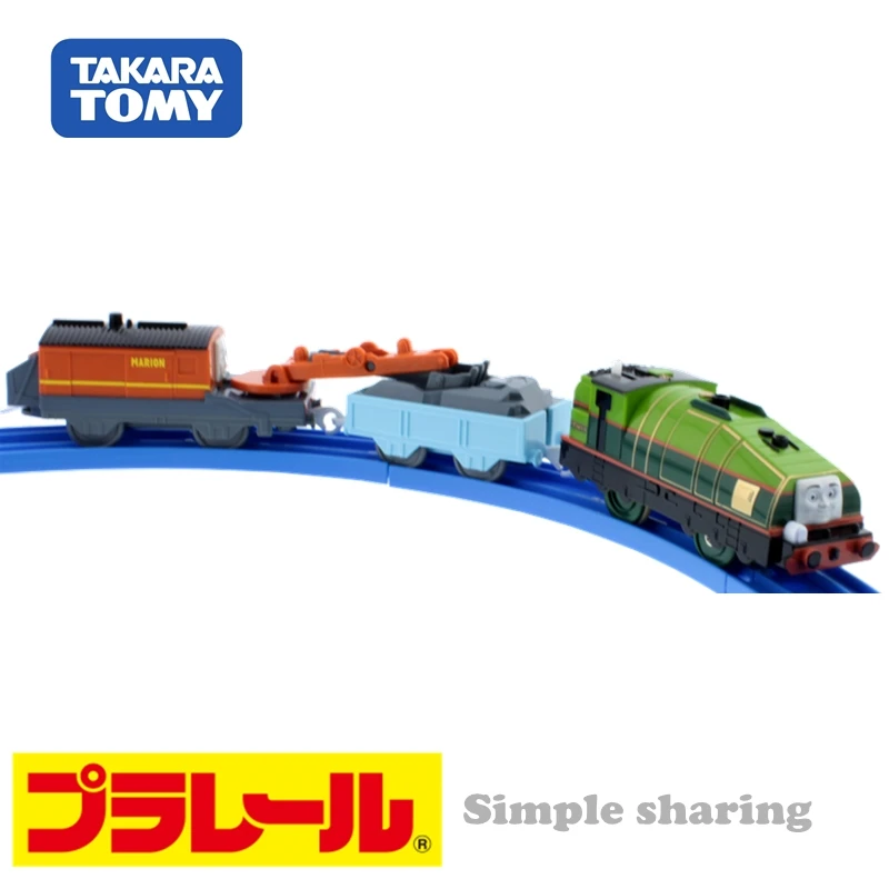 Takara TOMY tomica TRACKMASTER TS 18 marion моторизованный поезд модель комплект литые миниатюрные