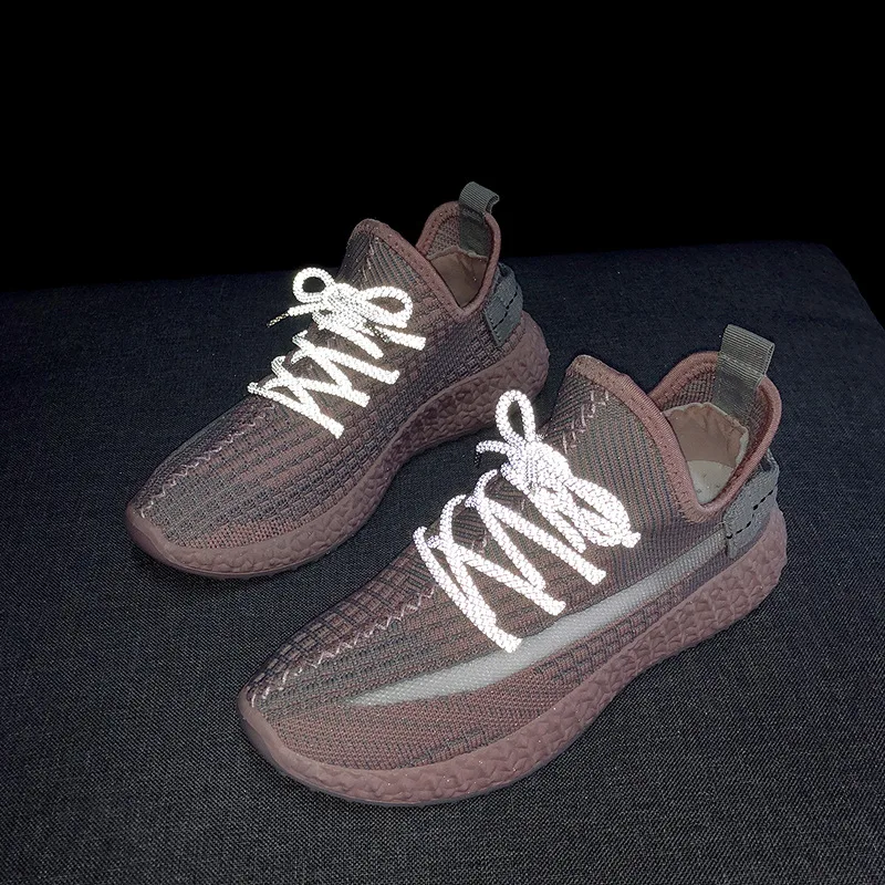 Летняя обувь Новинка модная из дышащего сетчатого материала универсальная для