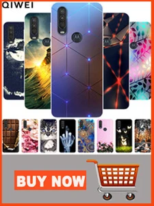 Для Motorola One Action чехол 6,3 ''мультяшная мягкая ТПУ Силиконовая задняя крышка для MOTO One Action OneAction чехол для телефона funda One Vision