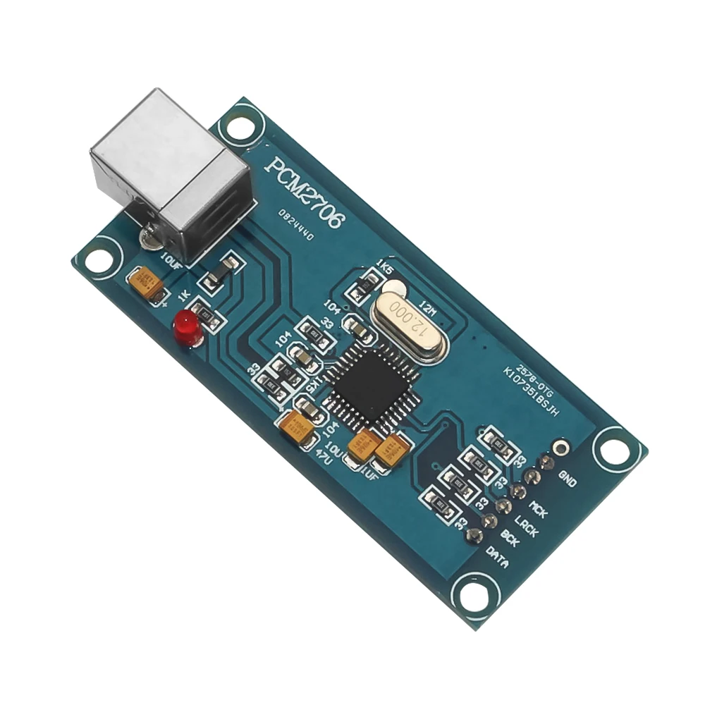 AIYIMA аудио PCM2706 цифровой интерфейс USB поддержка I2S декодер плата для DIY усилителя