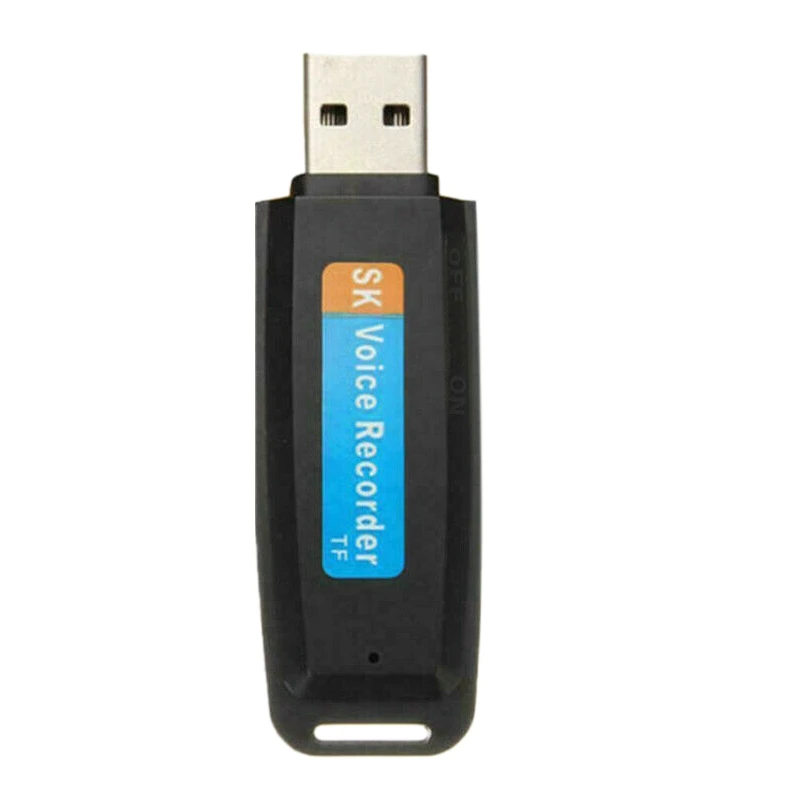 U-Disk Digital Audio Voice Recorder Pen Charger USB Flash Drive Up to 32GB Mini SD TF High Quality | Электроника