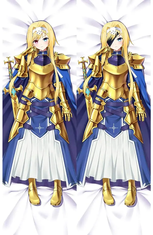 Меч Арт онлайн Алиса · синтез тридцати аниме наволочка на тело двухсторонняя 50x15 0