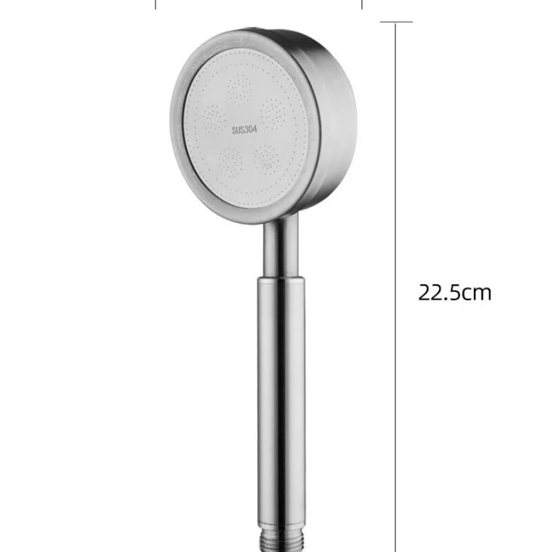 

Pressure for Bathroom Water Saving Rainfall Shower Hose Holder Set Black Shower Head Stainless Steel Handheld Wall Mounted High