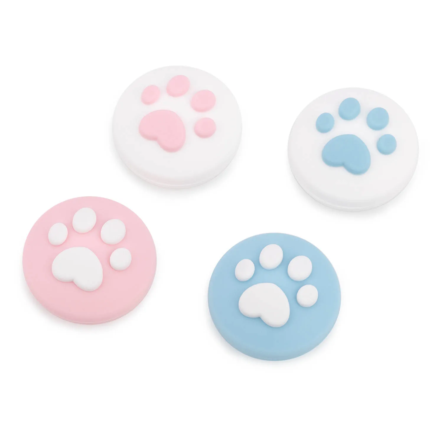GeekShare Nintendo Switch Joy-con Joystick Caps For OLED Cute Cat Paw Silicone Thumb Grip Lite | Электроника