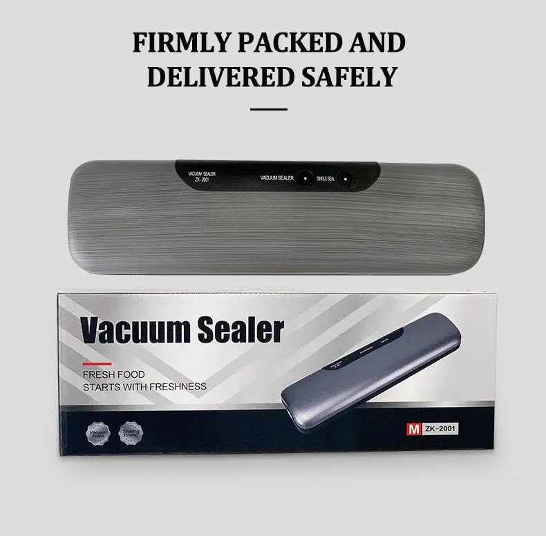 

Electric Vacuum Food Sealers kitchen Vacuum Sealer Machine For Food Storage Dry,Wet,Soft Food Including 5pcs Free Bags