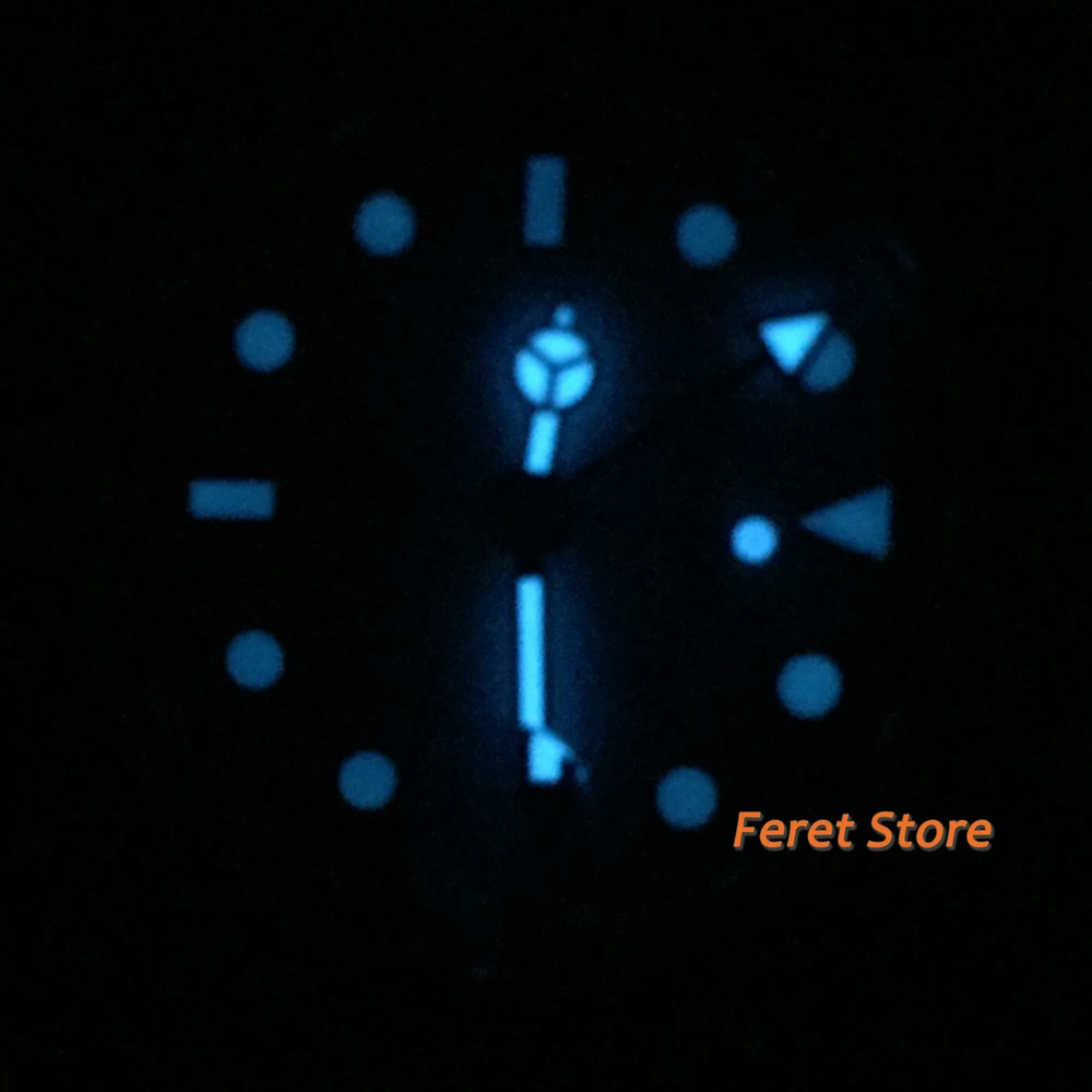 

Bliger 40mm white dial date magnifier saphire glass Red GMT Automatic movement men's watch men