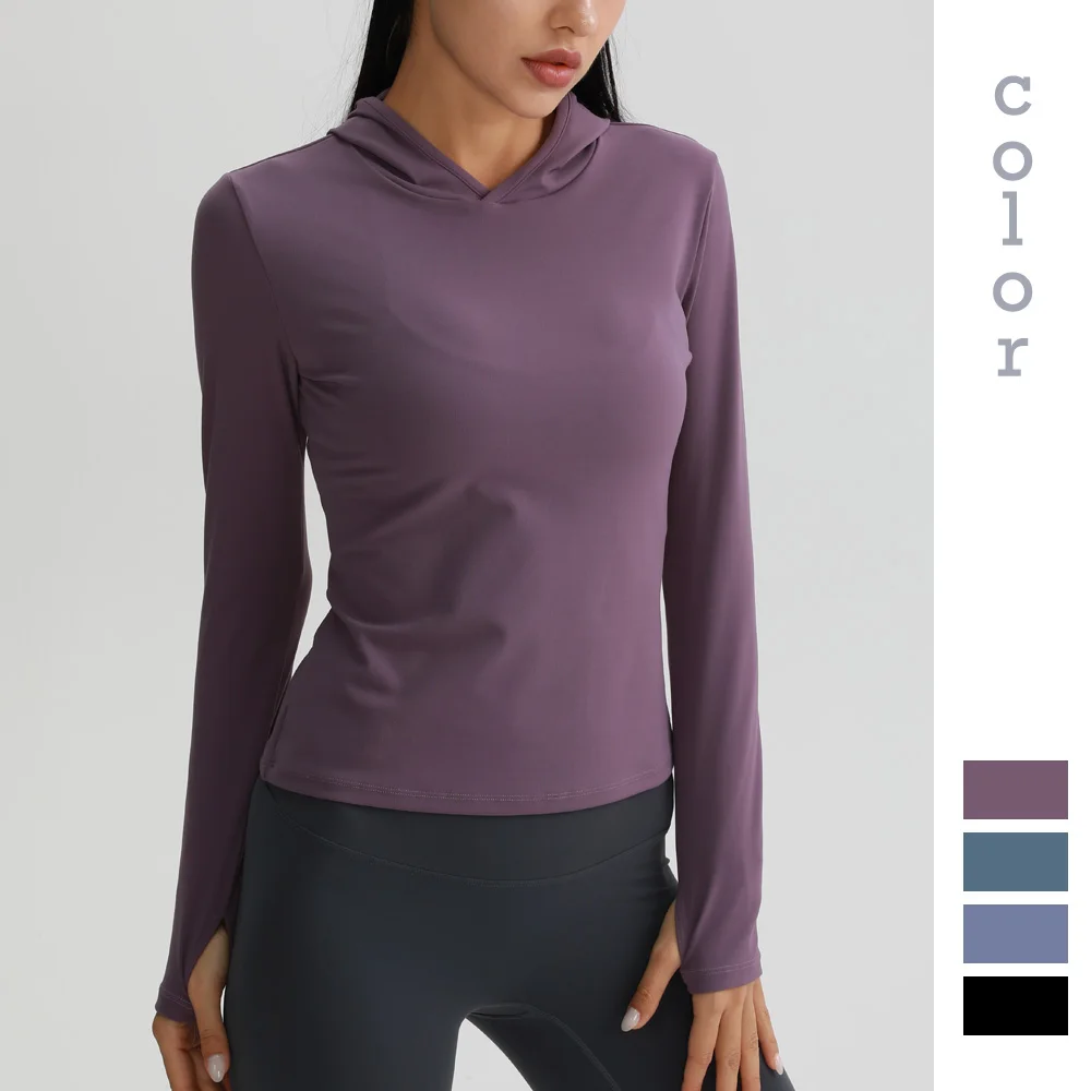 

Леггинсы для фитнеса, с капюшоном, на осень/зиму