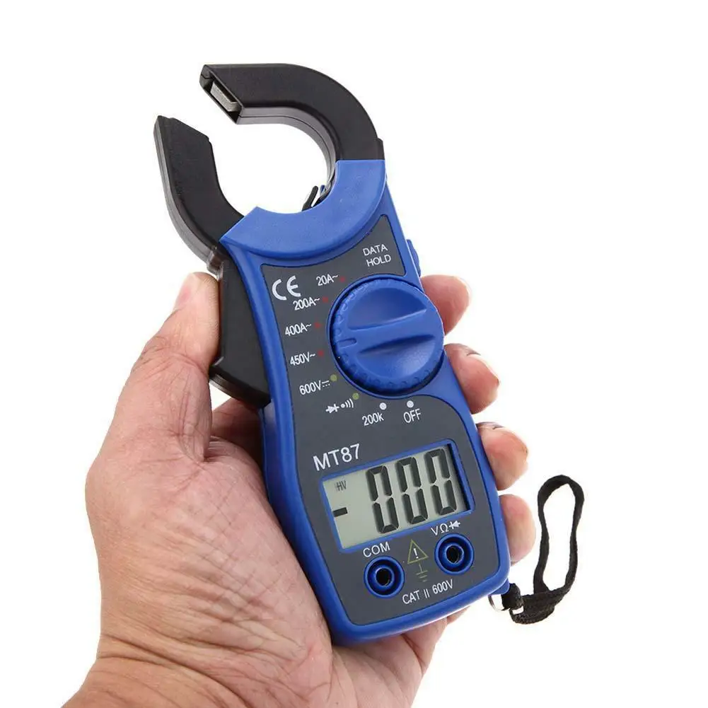

LCD Voltmeter Ammeter Multimeter AC/DC Tester Clamp Measure Handheld Tools Parts