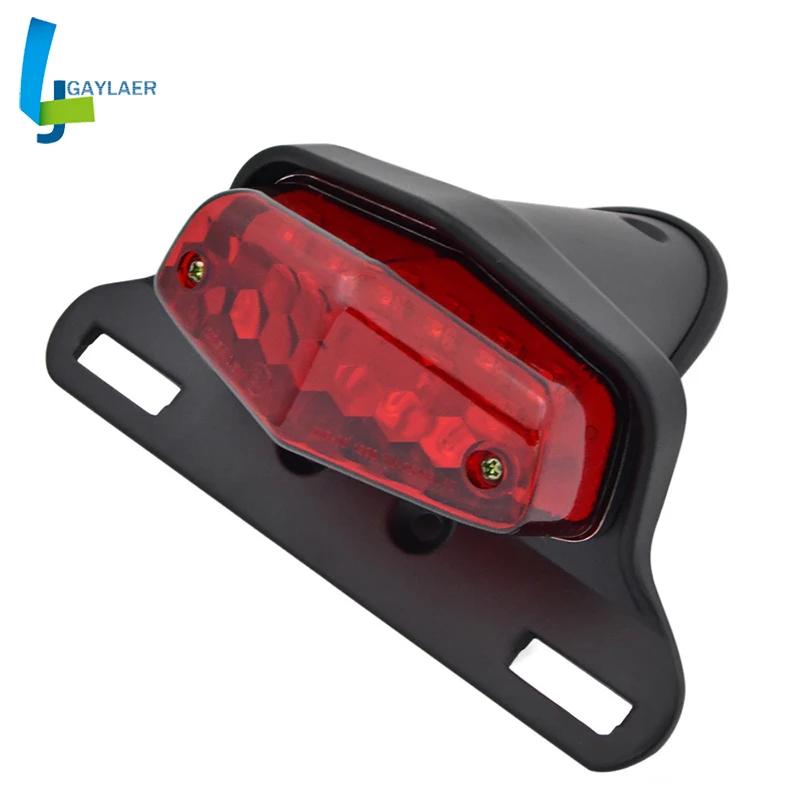 Светильник s-образный кронштейн для номерного знака мотоцикла |