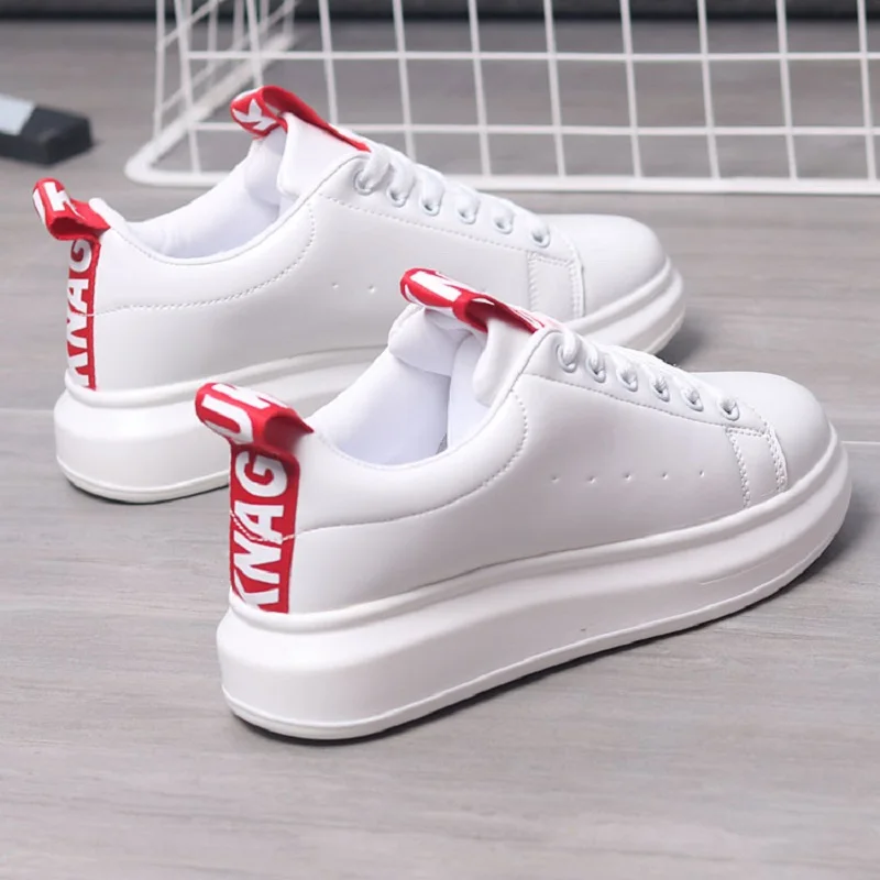 Женские кроссовки 2019 Весенняя Новинка Designer Wedges Кроссовки на платформе Женская