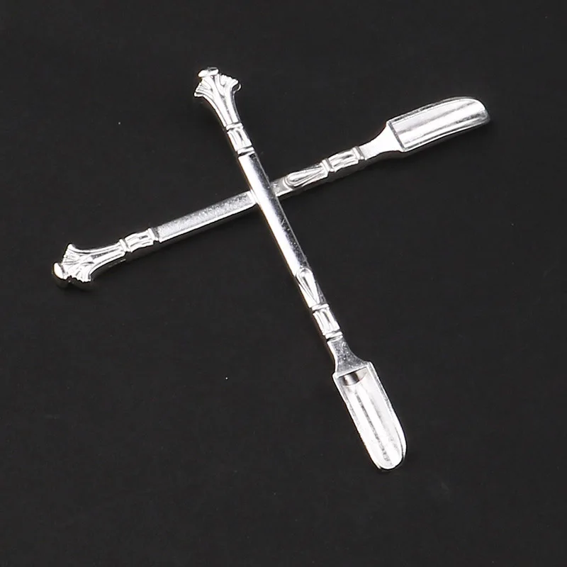 Горячая Распродажа 80 мм серебристое металлическое небольшая лопата бутылки