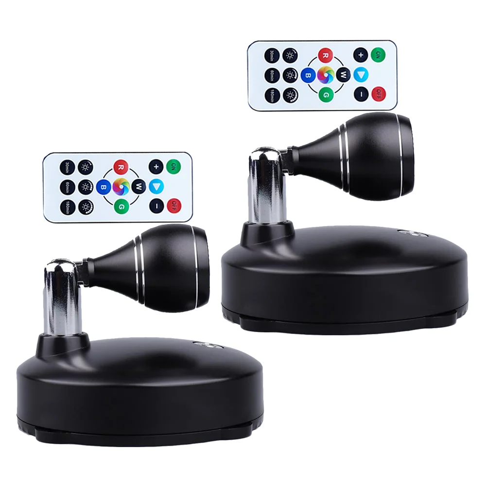 

2 Sets Track Lights LED Rotating Spotlight Lights Practical Jewelry Store Lights
