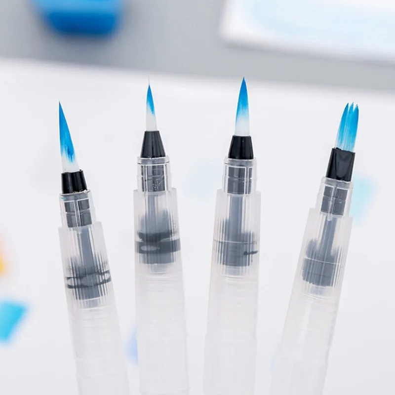 Многоразовая цветная ручка для рисования 3 шт./лот кисть художников студентов