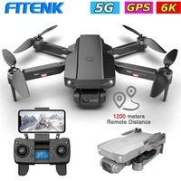 fitenk camera drones 6k hd drone 4k gps professional 5g wifi fpv brushless foldable long distance dron rc quadcopter helicopter