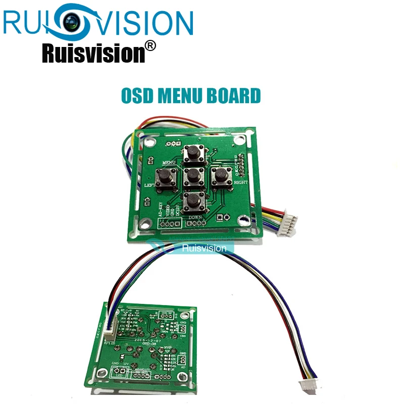 OSD меню доска 6 контактов для CCTV плата камеры модуль AHD камера Модуль аналоговой
