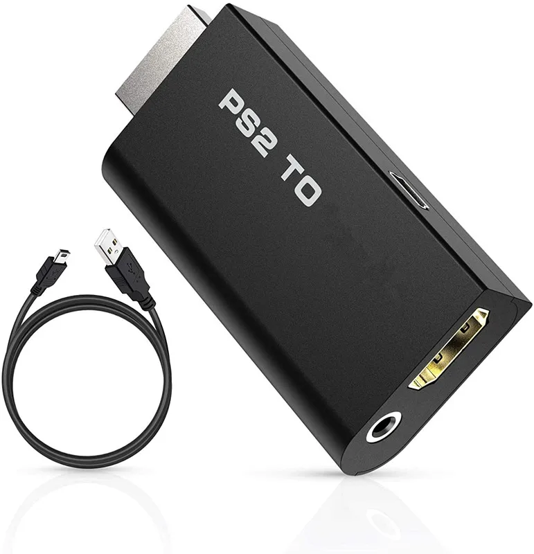 Адаптер-преобразователь для аудио и видео HDV-G300 PS2 в HDMI-совместимый/480p/576i с