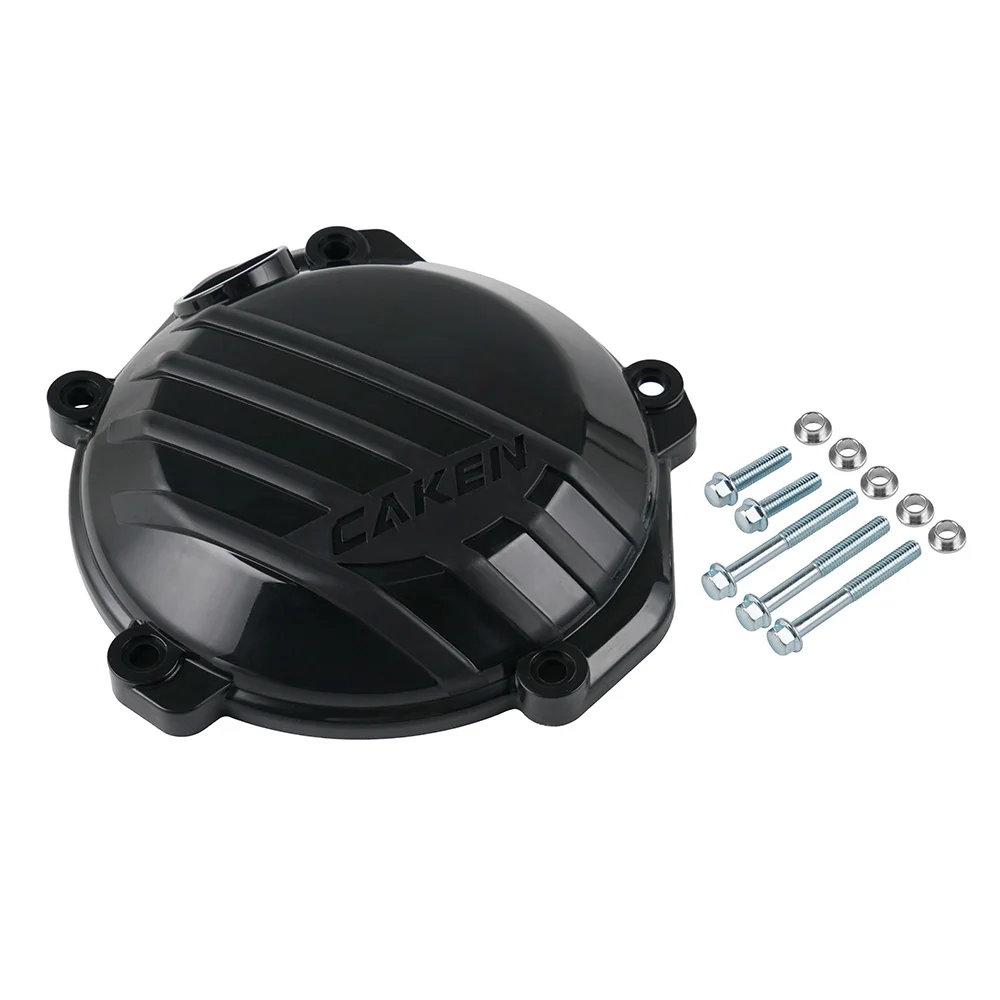 Черный Защитная крышка сцепления для Husqvarna FE FC 250 350 FX350 для KTM XCF SXF EXCF Sixdays 250 350 - Цвет: Черный