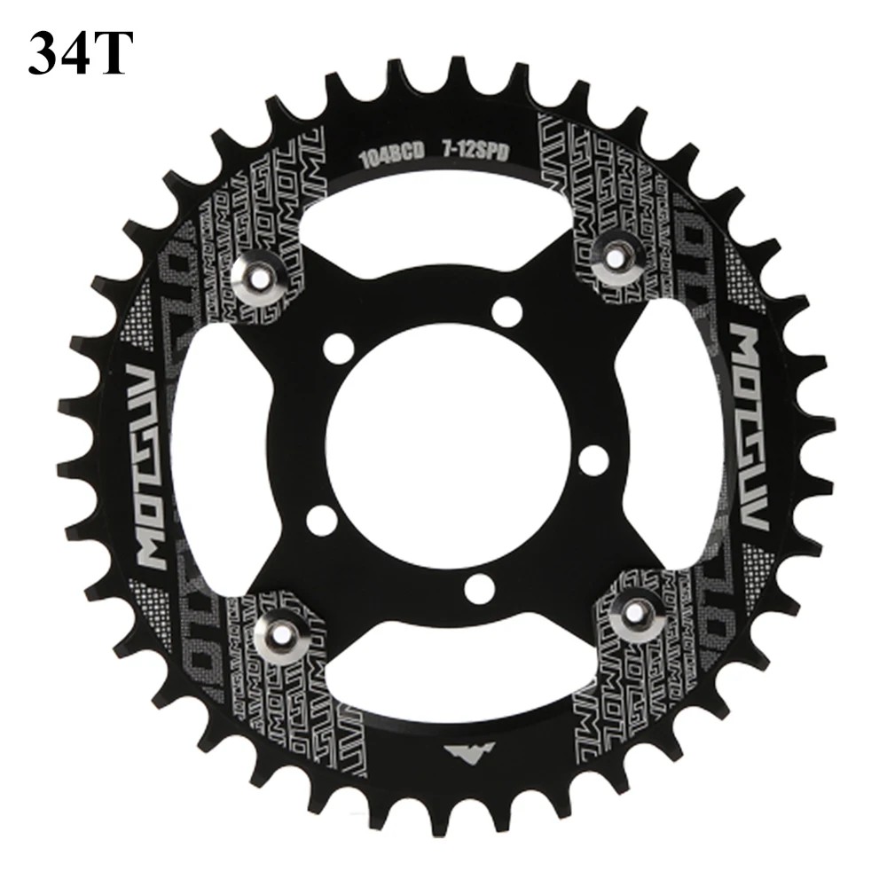 

32T/34T/36T/38T Chainring Sprocket Wheel Components 1pc Stainless Steel Adapter