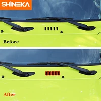 SHINEKA Car Stickers For Suzuki Jimny 2019 Car Air Inlet Outlet Vent Intake Decoration Ring Stickers For Suzuki Jimny 2019 2020
