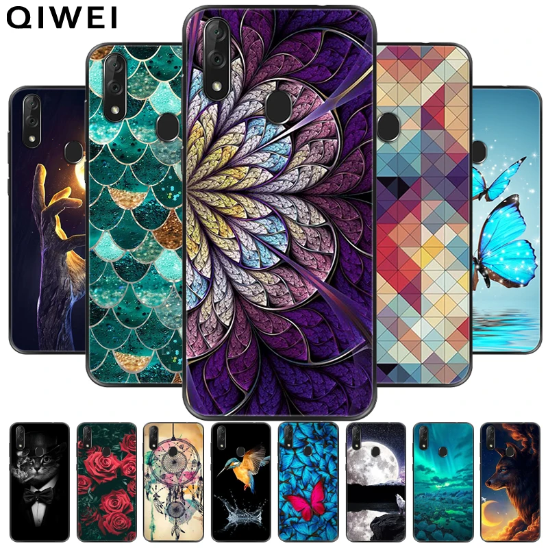 Мягкий силиконовый чехол для Alcatel 1SE 2020 Черный Модный телефона 1V задняя крышка 1S 3L