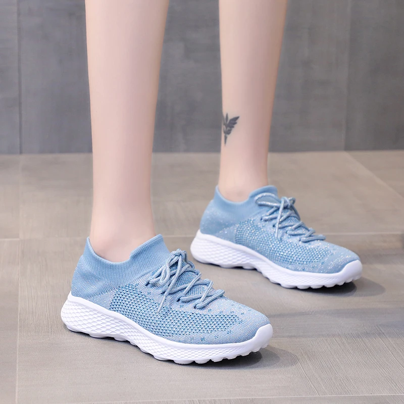 

Maycaur Vulcanize Shoes Female Lightweight Breathable Women Sneakers Girls Breathable Feminine Zapatillas De Deporte Plus Size