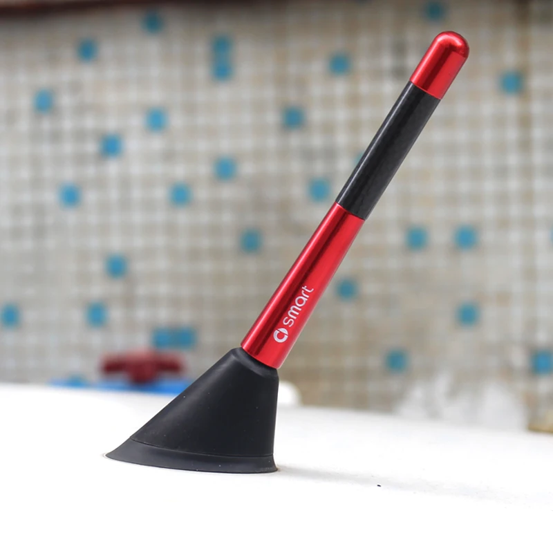 Углеродное волокно Радио Автомобильная антенна сигнал для smart 453 Forfour 451 fortwo 4 7