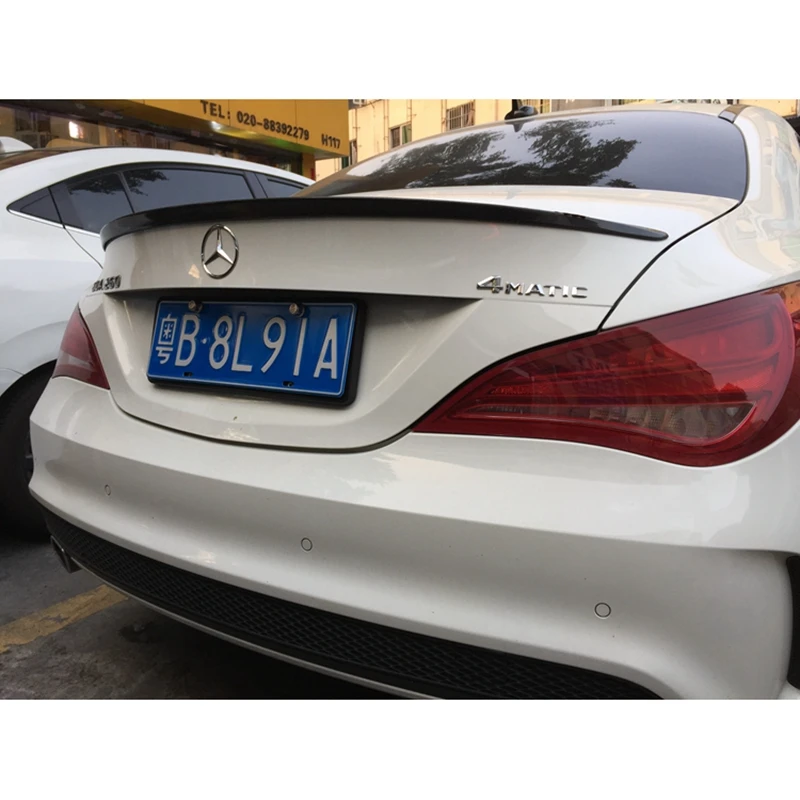 

Carbon fiber Mercedes CLA W117 AMG style replacement cf rear trunk wing spoiler for benz 2013+ CLA 180 CLA200 CLA 250