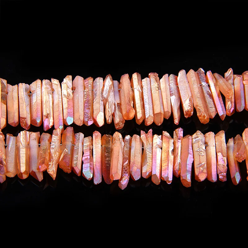 Бусины из натуральной кожи серебряного цвета с отверстием сверху необработанные