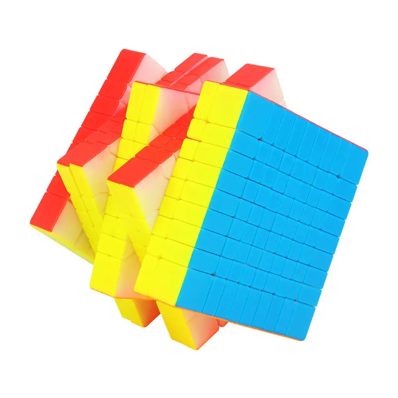 Yuxin Little Magic 8x8 9x9 без наклеек 8 слоев Профессиональный Zhisheng cubeголоволомка 9-слойный