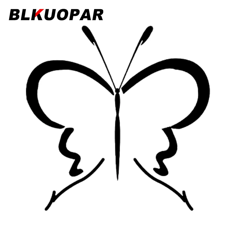 

BLKUOPAR красивая бабочка Автомобильная наклейка Водонепроницаемая наклейка окклюзия царапина лобовое стекло чемодан солнцезащитный винилов...