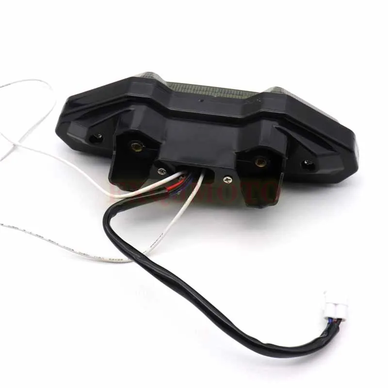 Мотоцикл задний фонарь стоп Сигналы поворота Интегрированный Светодиодный свет