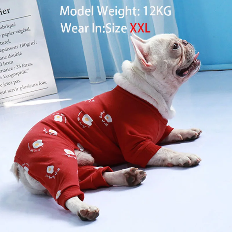 Зимний комбинезон для животных хлопковая одежда домашних костюм маленьких и