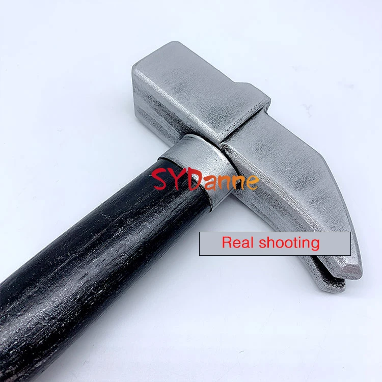 Jujutsu Kaisen Nobara Kugisaki Cosplay Weapon Hammer with Nail Prop – Handmade Costume Accessories image 5