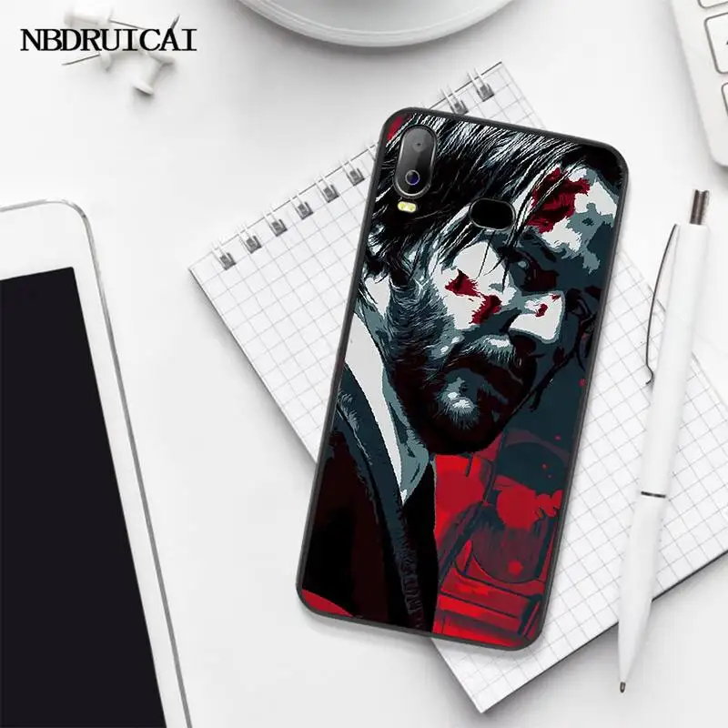 Чехол PENGHUWAN для Samsung A10 A20 A30 A40 A50 A70 A71 A51 A6 A8 2018 с изображением Джона уика | Мобильные