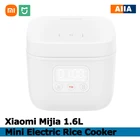 Миниатюрная электрическая рисоварка Xiaomi Mijia, кухонная небольшая рисоварка, на 1-2 человек, 1,6 л, со светодиодным дисплеем для умного дома