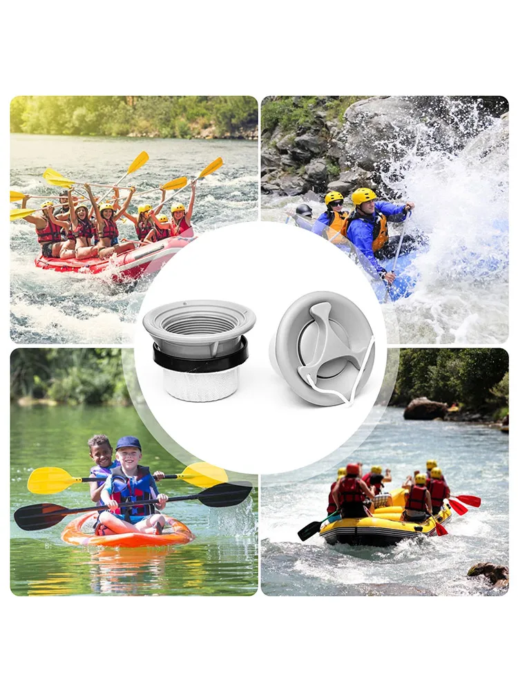 Надувной лодочный плот с 6 отверстиями аксессуары для дрифтинга каноэ воздушный