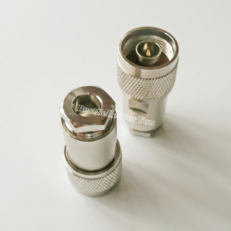 

1 шт. N Зажим для штекера RG5 RG6 5D-FB LMR300, прямой RF разъем кабеля